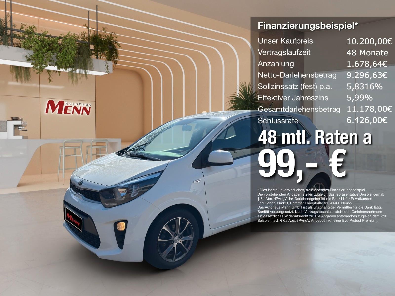 Kia Picanto 1.2 Edition 7 Sitzheizung Klimaanlage