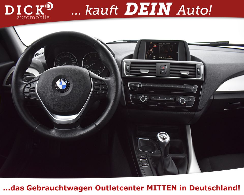 BMW 120 d Advantage M SPORTF.+LED+SHZ+PDC+TEMP+MFL+LM