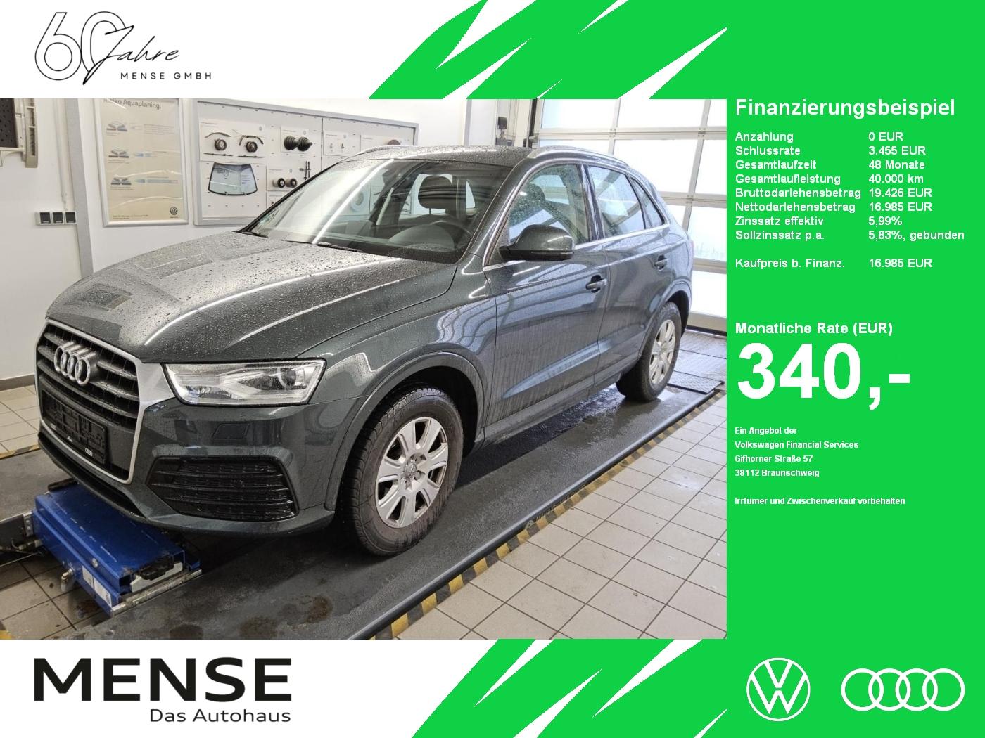 Audi Q3 1.4 TFSI Sport AHK|Navi|Xenon|Akustikglas|PDC