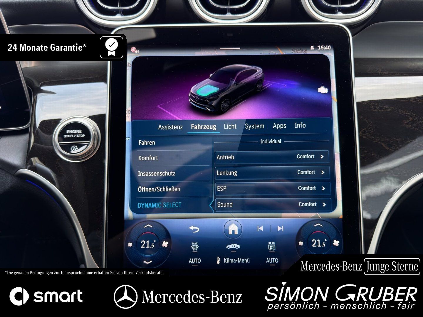 Fahrzeugabbildung Mercedes-Benz GLC 450 d 4M Coupe AMG Pano HUD Sitzklima AHK