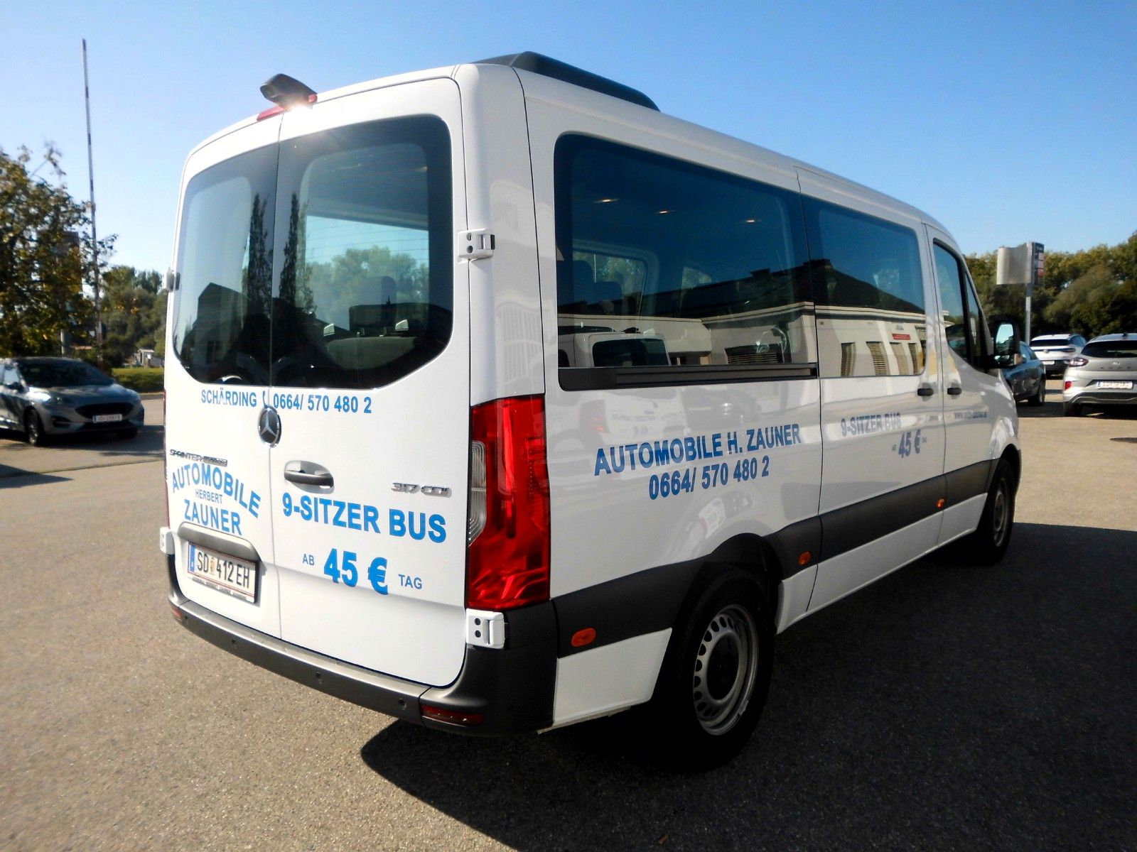 Mercedes-Benz Sprinter Tourer Dachklima, 9 Sitze imagem 3