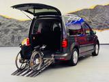 Volkswagen Caddy-DSG-Highline-Behindertengerecht-Rampe - : Standheizung, Kleinbus