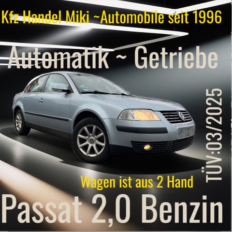 VW Passat Limousine (B5) seit 1996