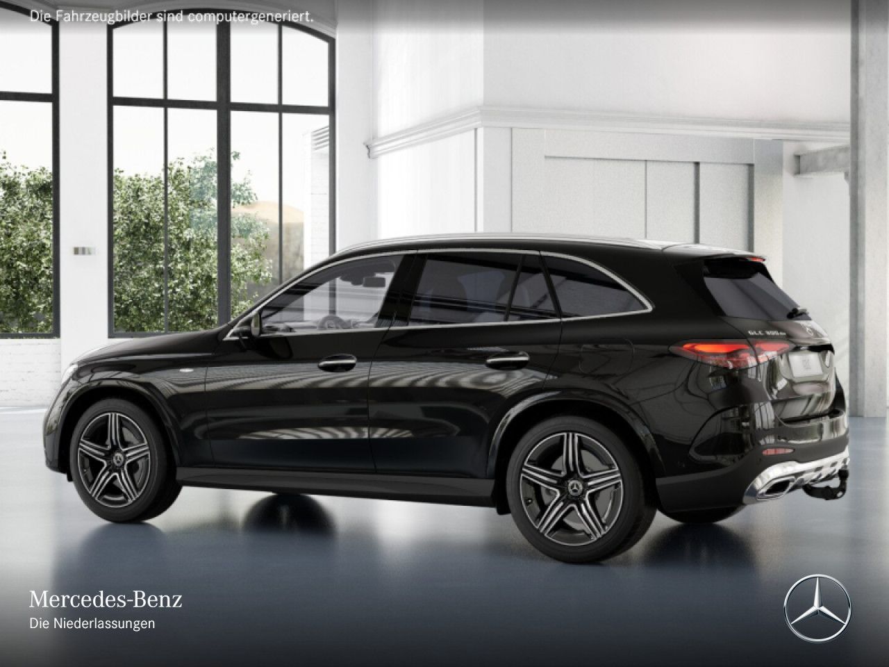 Mercedes-Benz GLC 300 de 4M AMG+PANO+360+AHK+TOTW+KEYLESS+9G foto 14