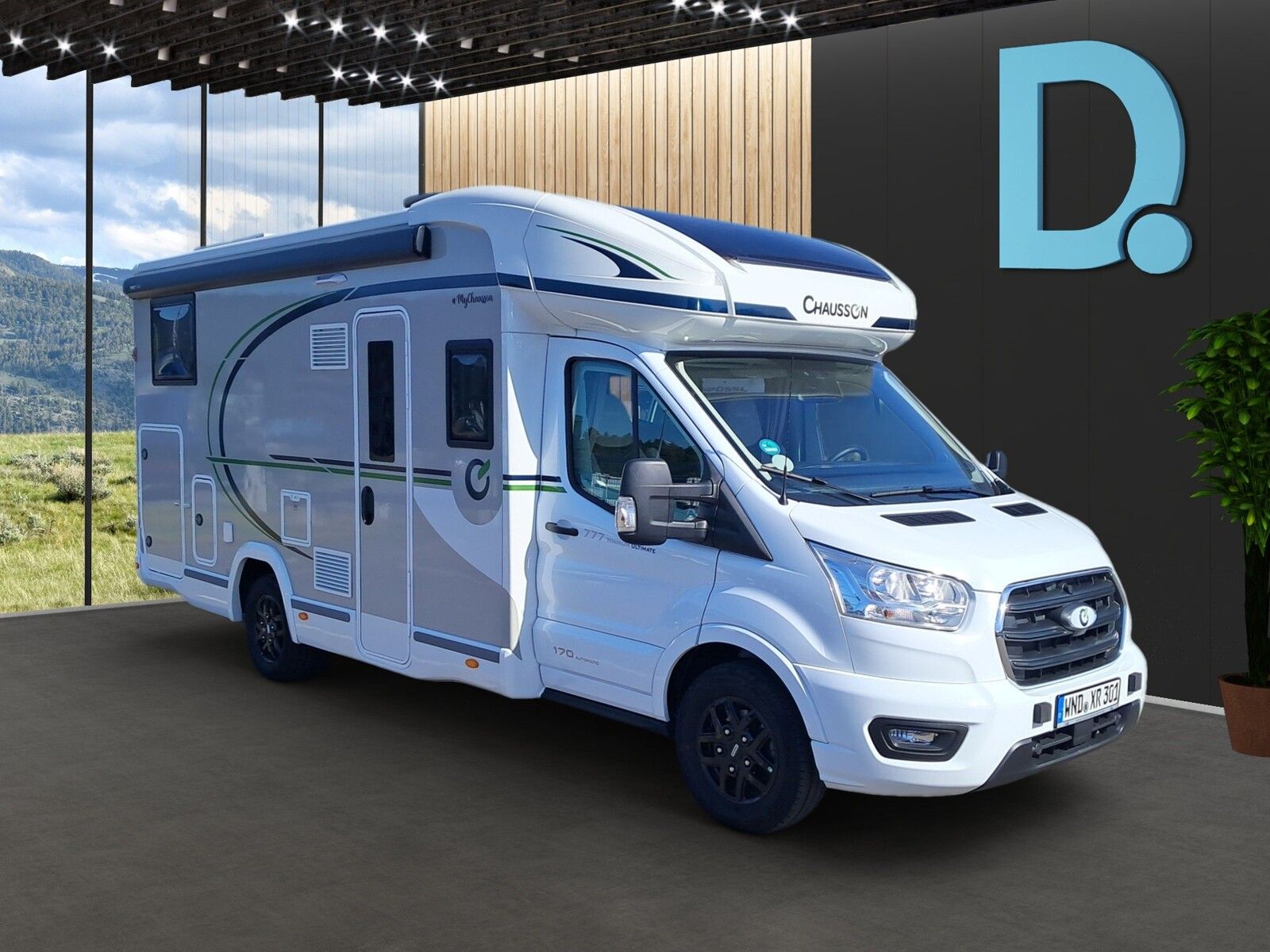 Fahrzeugabbildung Chausson Teilintegriert 777 Titanium Ultimate Markise,RK