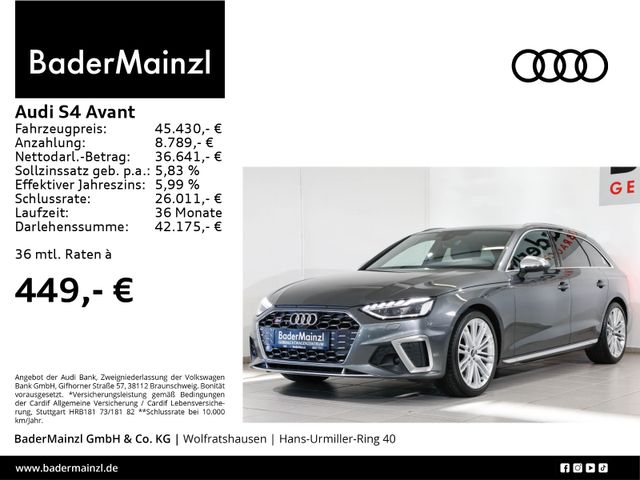 Audi S4 Avant TDI tiptronic Virtual Pano SHZ Matrix