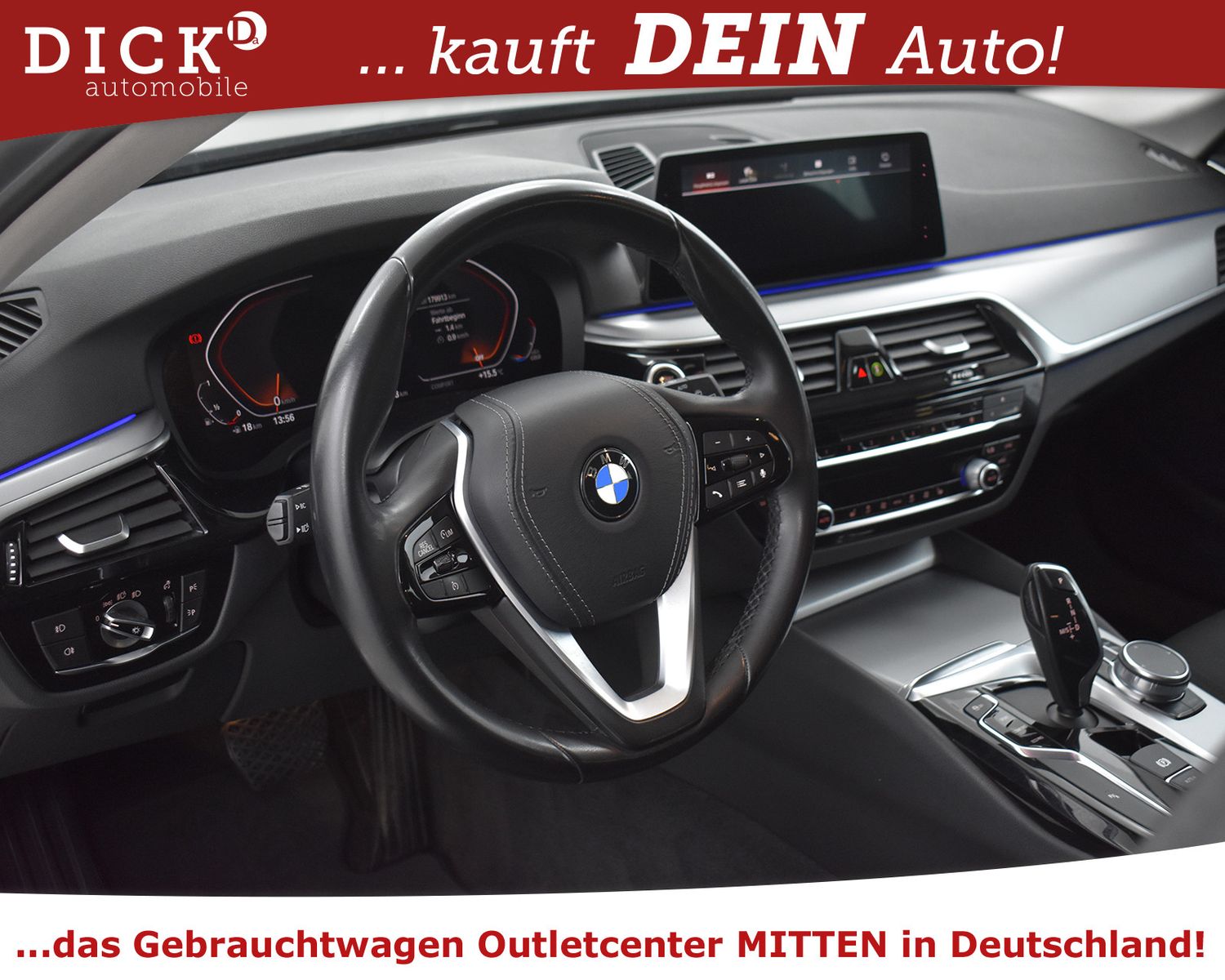 Fahrzeugabbildung BMW 520i T Aut NAVI PROF+KAMER+VIRTU+LED+SHZ+APPLE+M