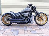 Harley-Davidson Cult Werk Breakout 114 Nardo Racing Custom-Bike - CHOPPER CUSTOM BIKE