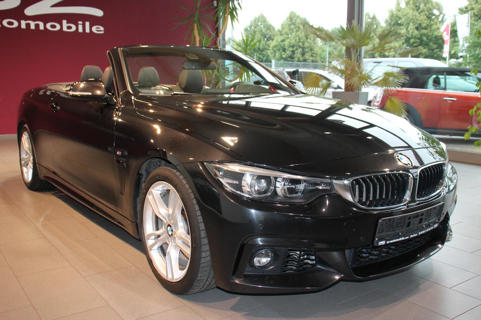 BMW 430i M Sport Cabrio LED HUD Leder Navi SHZ Alu