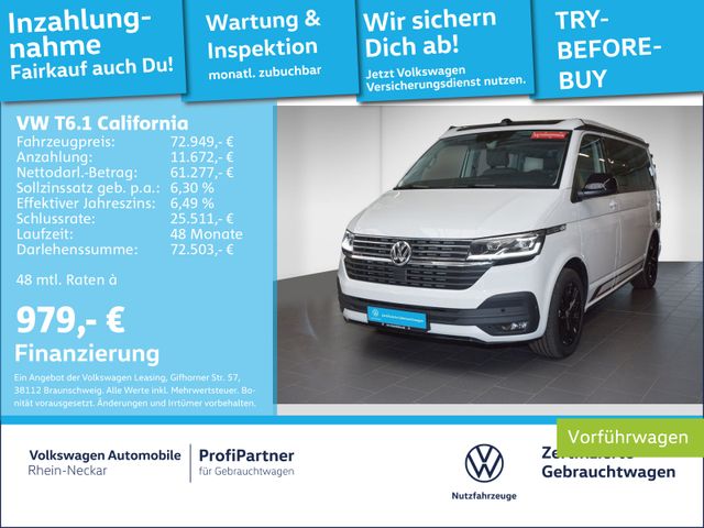 Volkswagen T6.1 California Ocean Edition 2.0 TDI 4MOTION AH