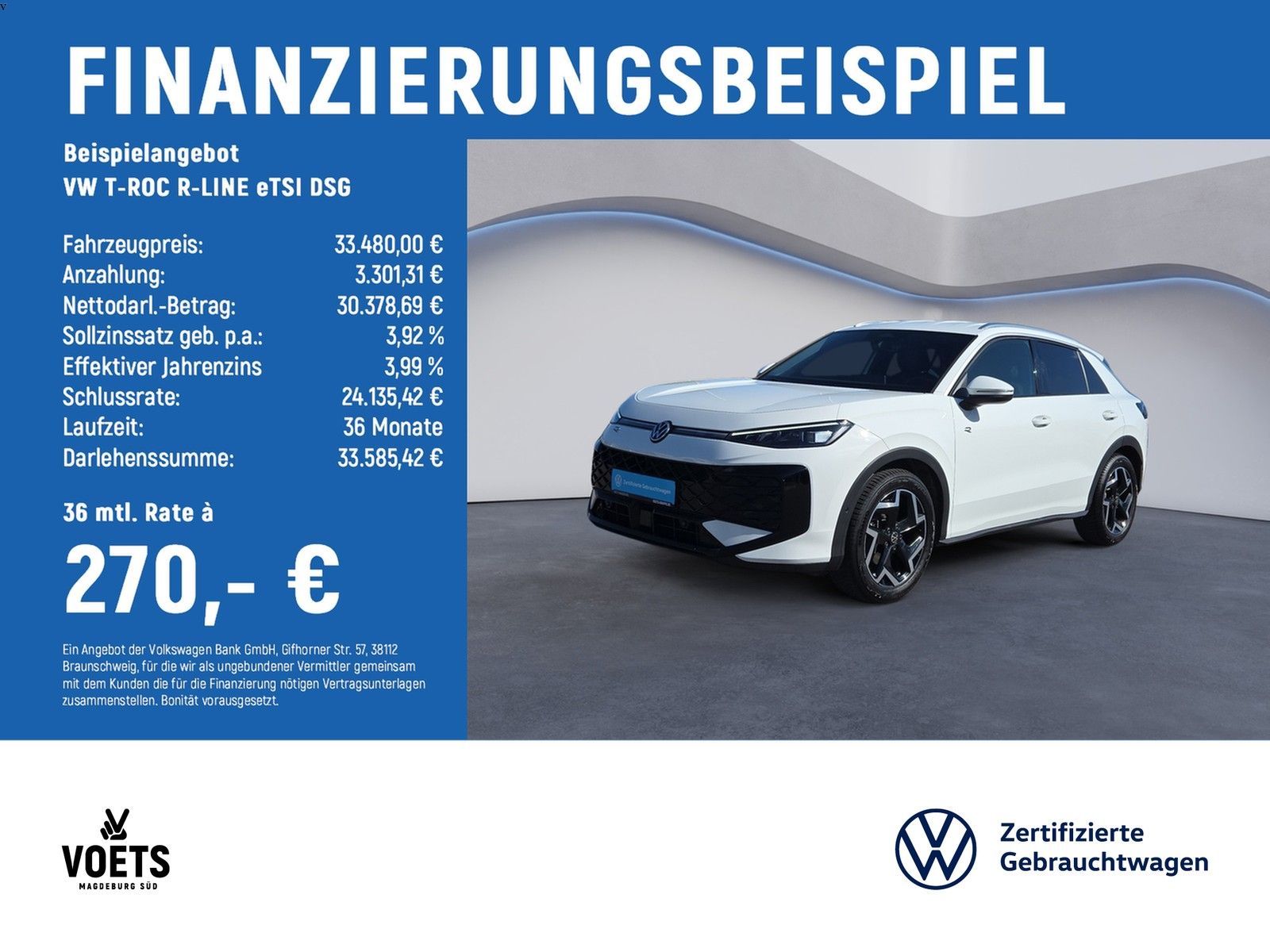 Volkswagen T-ROC R-LINE eTSI DSG IQ-LIGHT AHK EASY OP KESSY foto 1