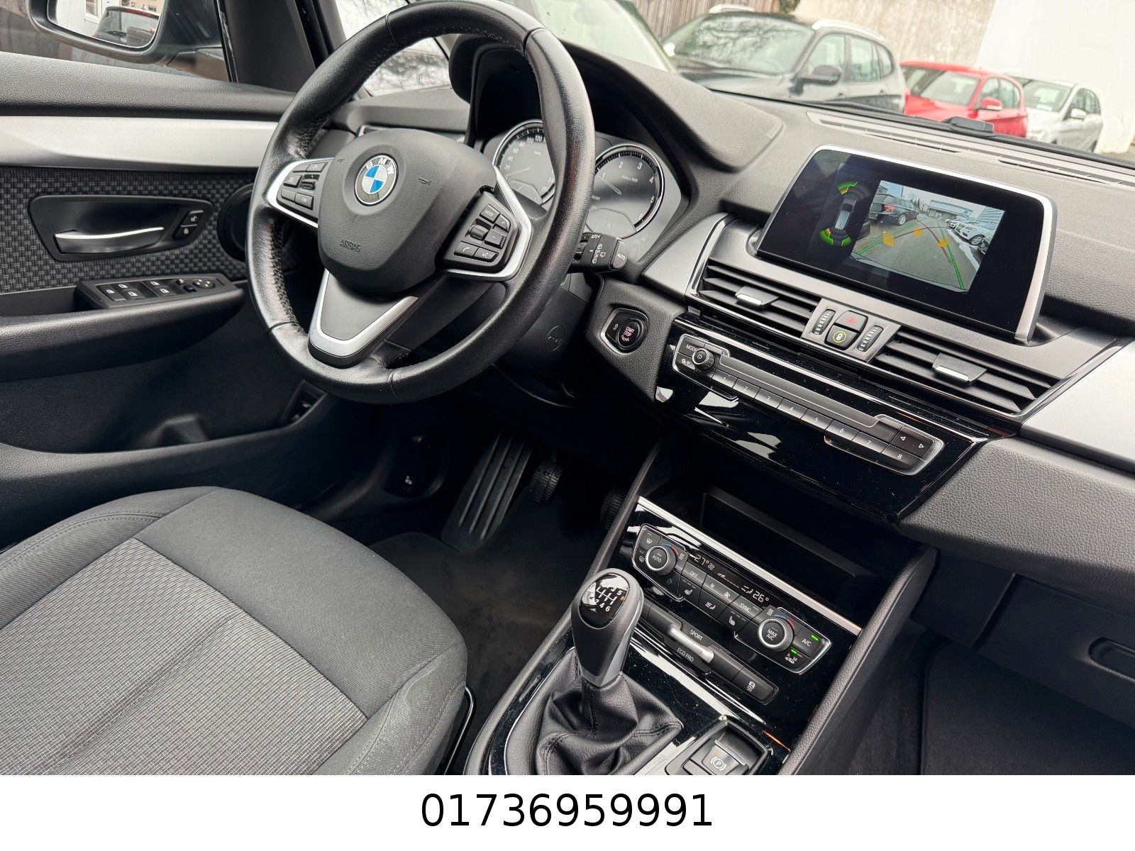 BMW 218 Gran Tourer/LED/AHK/KLIMAAU/NAVI/KAM/7 SITZE foto 15
