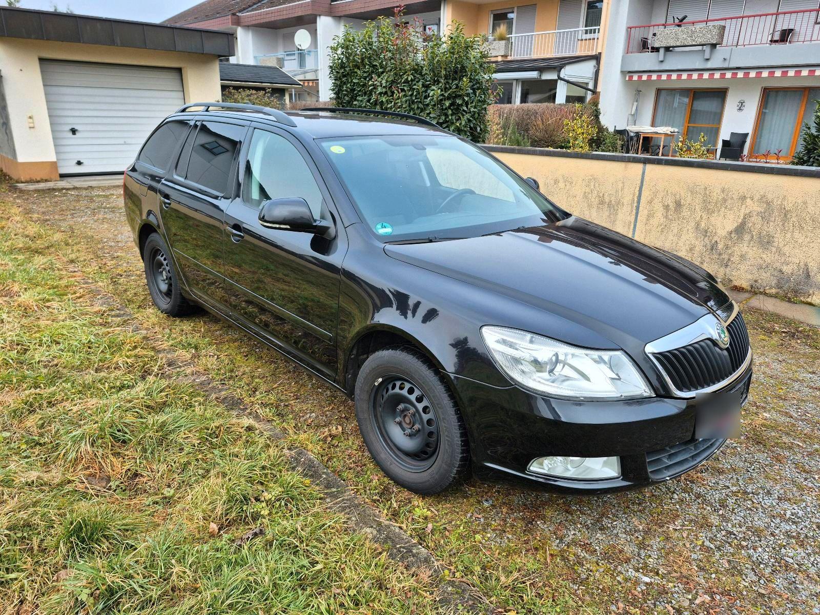 Skoda Octavia 2010 — rear view