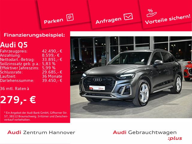 Audi Q5 40 TDI S line AHK LED Kamera virtual