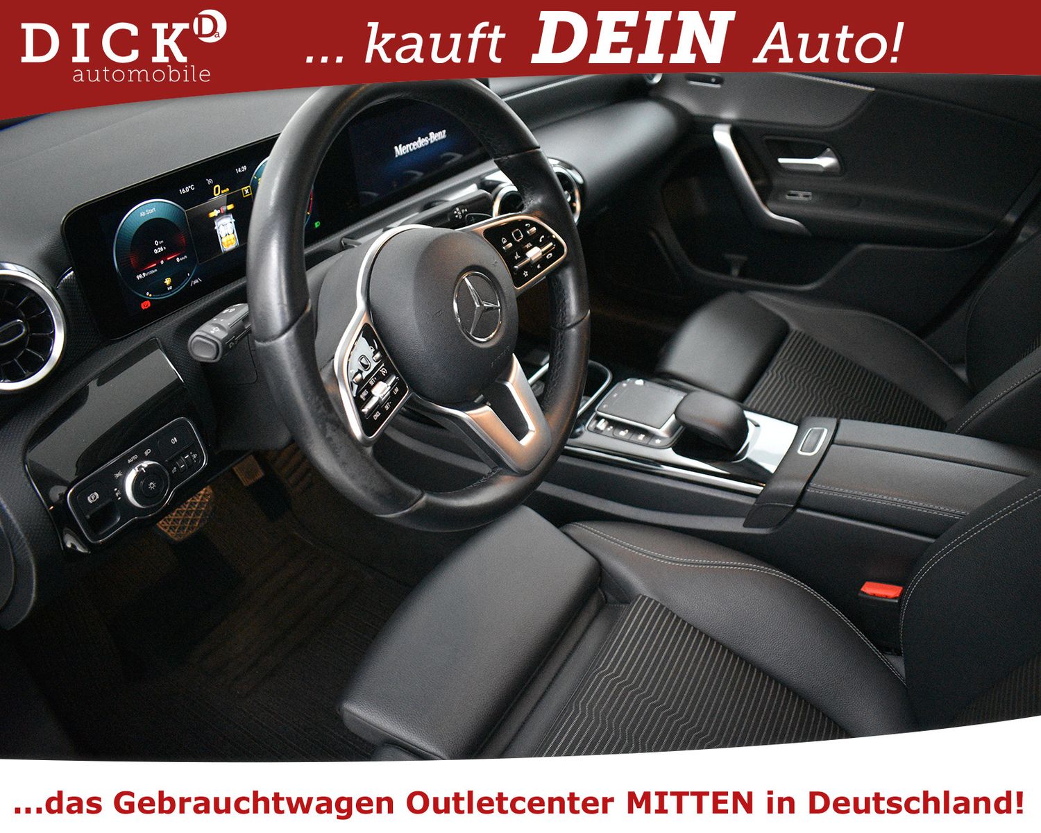 MERCEDES-BENZ A180d LIMO 8G Progress NIGHT+LEDER+SHZ+NAV+VIRTU - Image 12