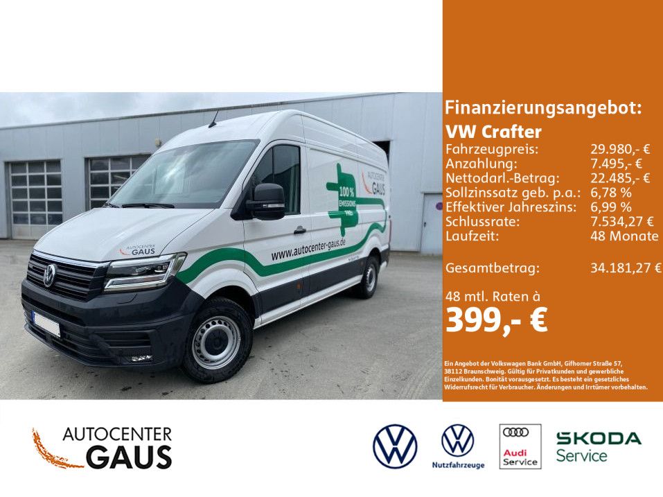 e-Crafter 35 Kasten Hochdach 100 kW EM85 1-Gang
