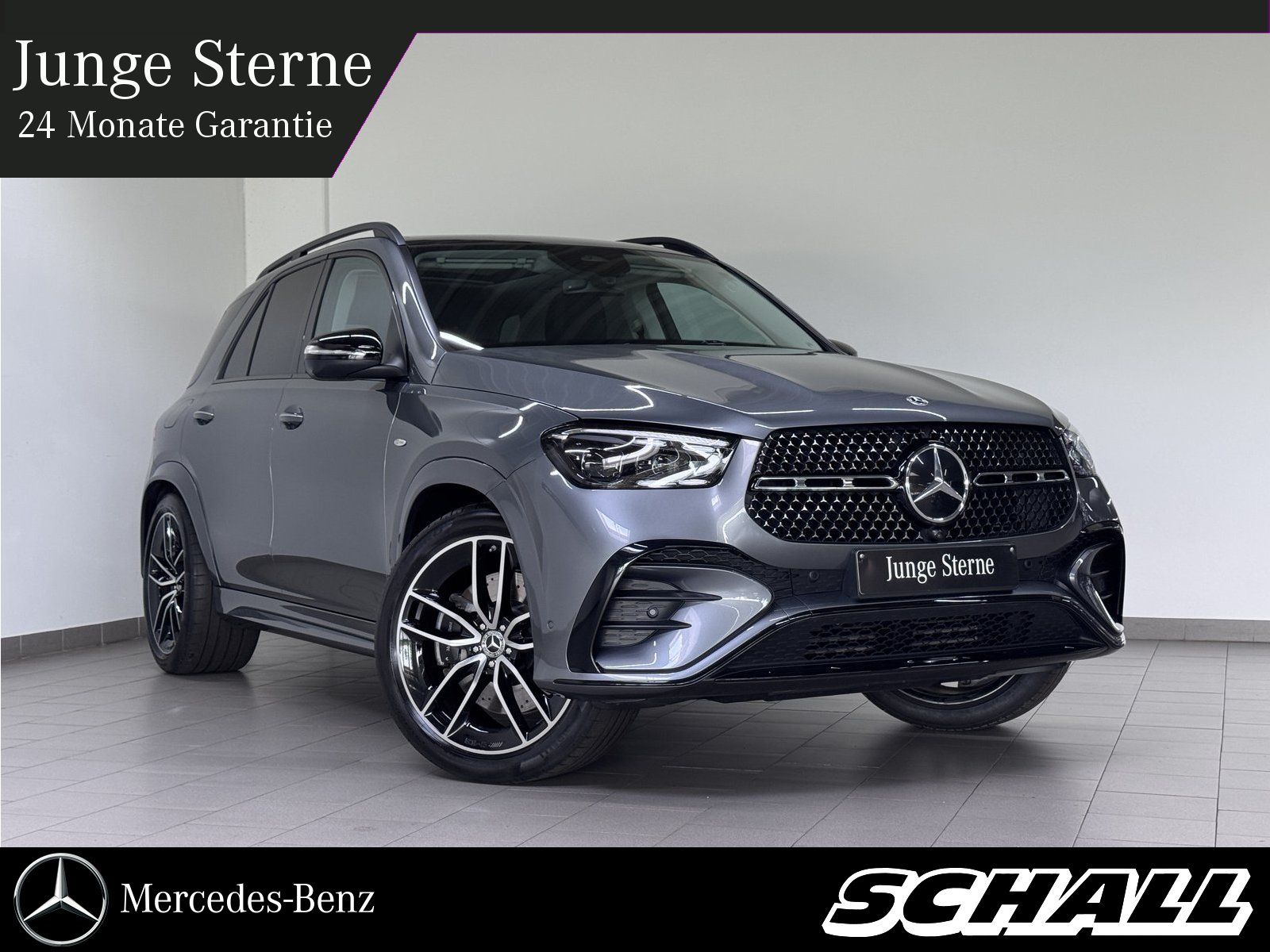 MERCEDES-BENZ GLE 400 e 4M AMG+NIGHT+PANO+DIST+AHK+AIR+KEY+360
