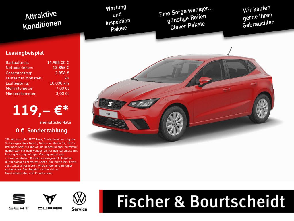 Seat Ibiza 1.0 TSI Style PDC SHZ KAMERA FACEL. LED