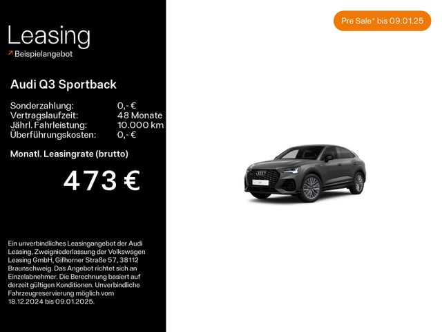 Audi Q3 Sportback 40 TFSI quattro S-LINE*MATRIX*STHZG