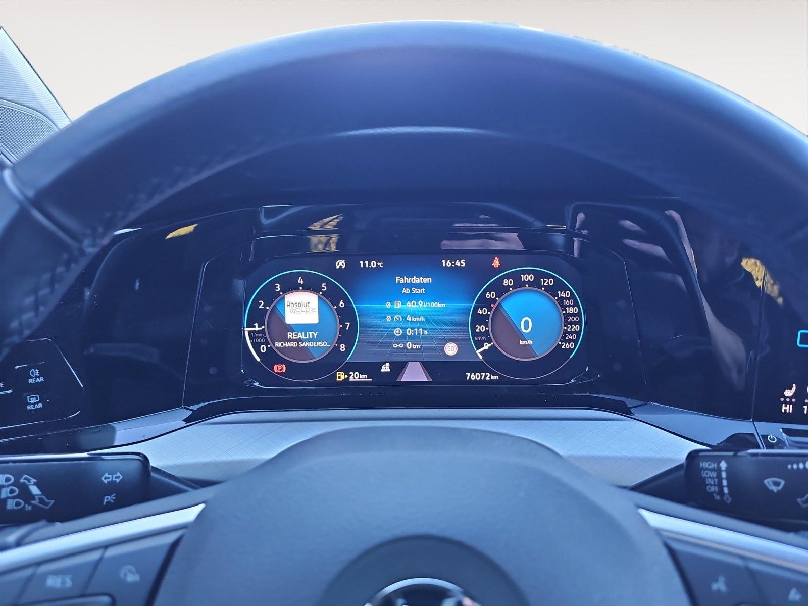 Volkswagen Golf VIII 1.5 TSI Life LED APP Connect NAVI, миниатюра 13