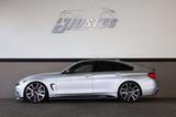 BMW 440i Gran Coupé/360*/HUD/SHZ/H&K/SBD/LED/PDC/R20 - silberne BMW 4er Reihe
