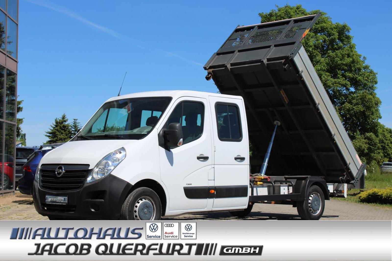 Opel Movano DoKa Dreiseitenkipper *6-Sitzer*AHK*MwSt*