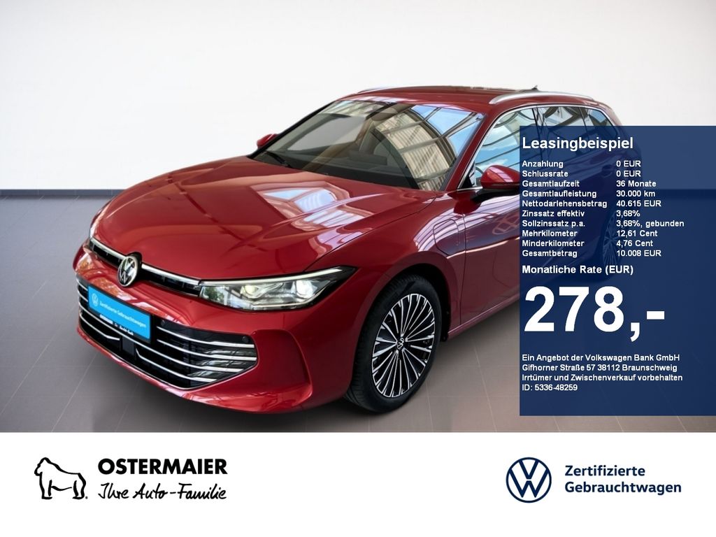 Volkswagen Passat Variant ELEGANCE 1.5eTSI 150PS DSG HYBRID