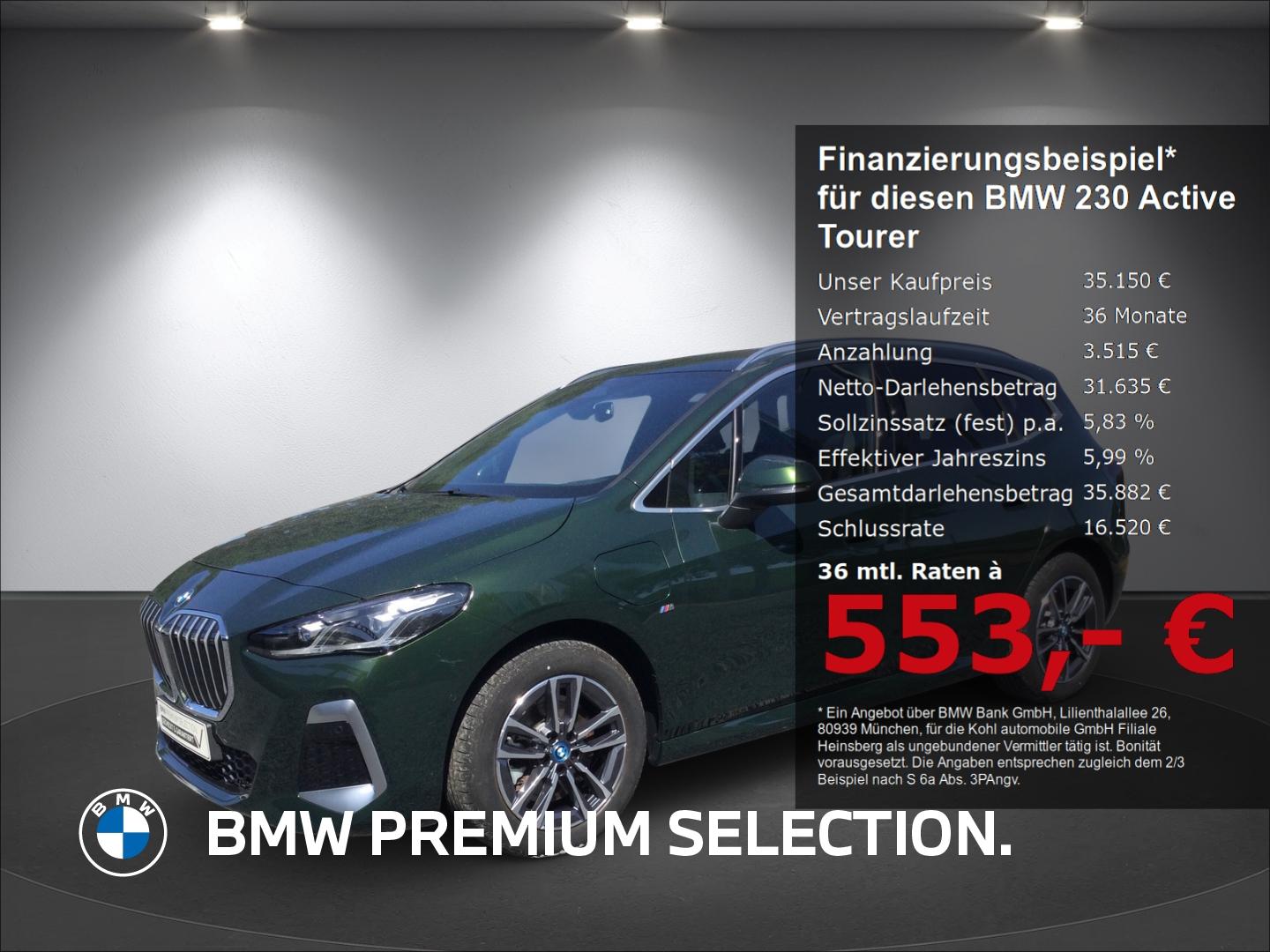 BMW 230 Active Tourer e xDrive M Sport Anhängerkuppl