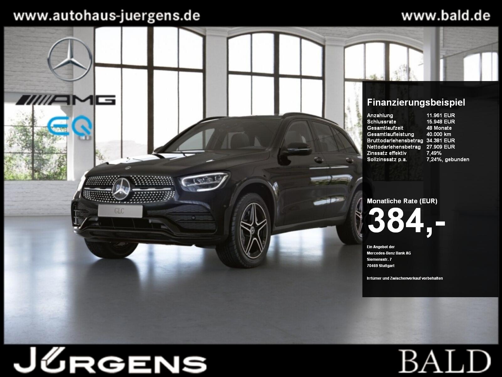 Mercedes-Benz GLC 300 e 4M AMG-Sport+Pano+Distr+Night+Ambiente