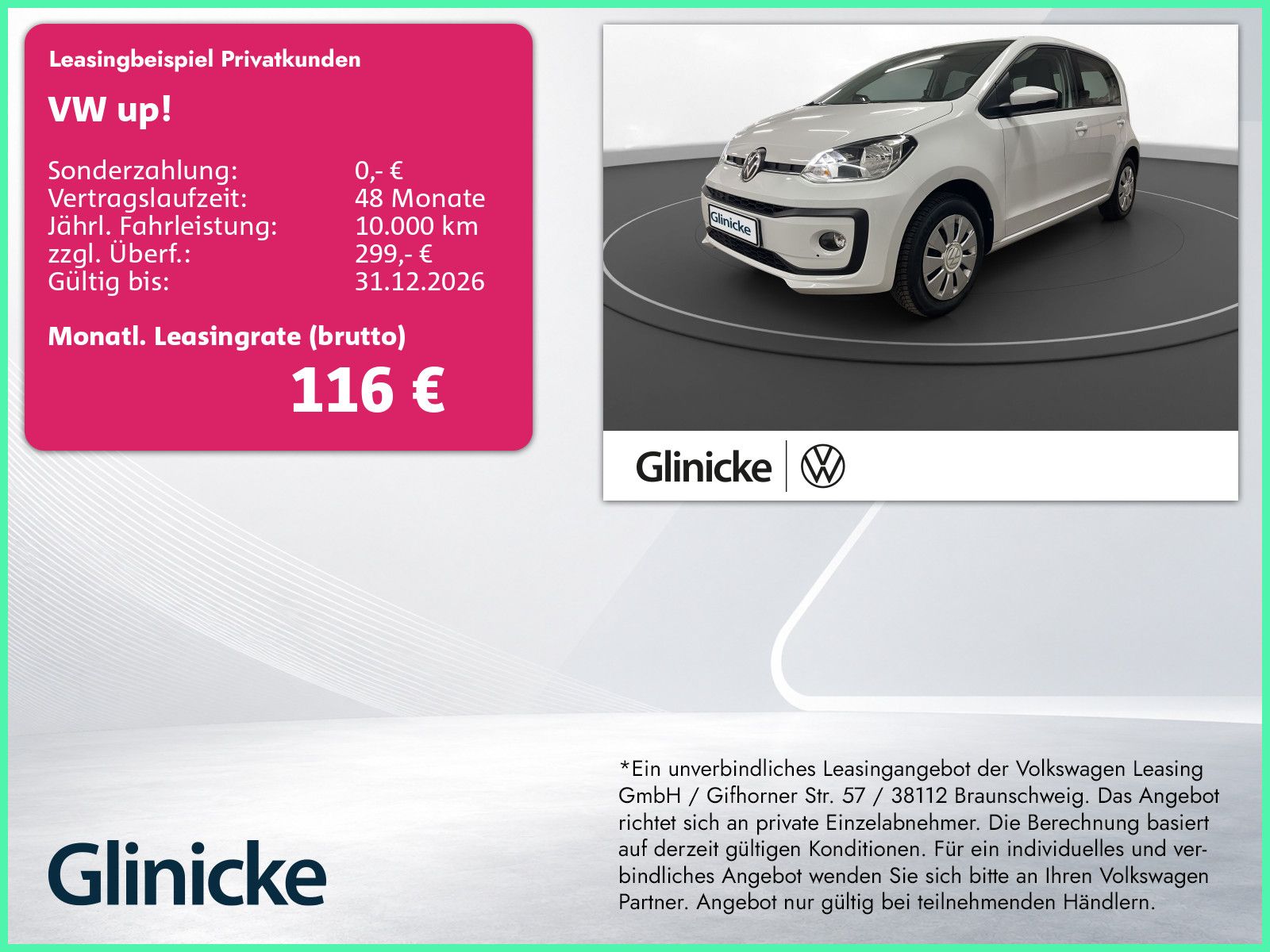 Volkswagen up! 1.0 PDC+RFK Tempomat Sitzhz. Klima DAB