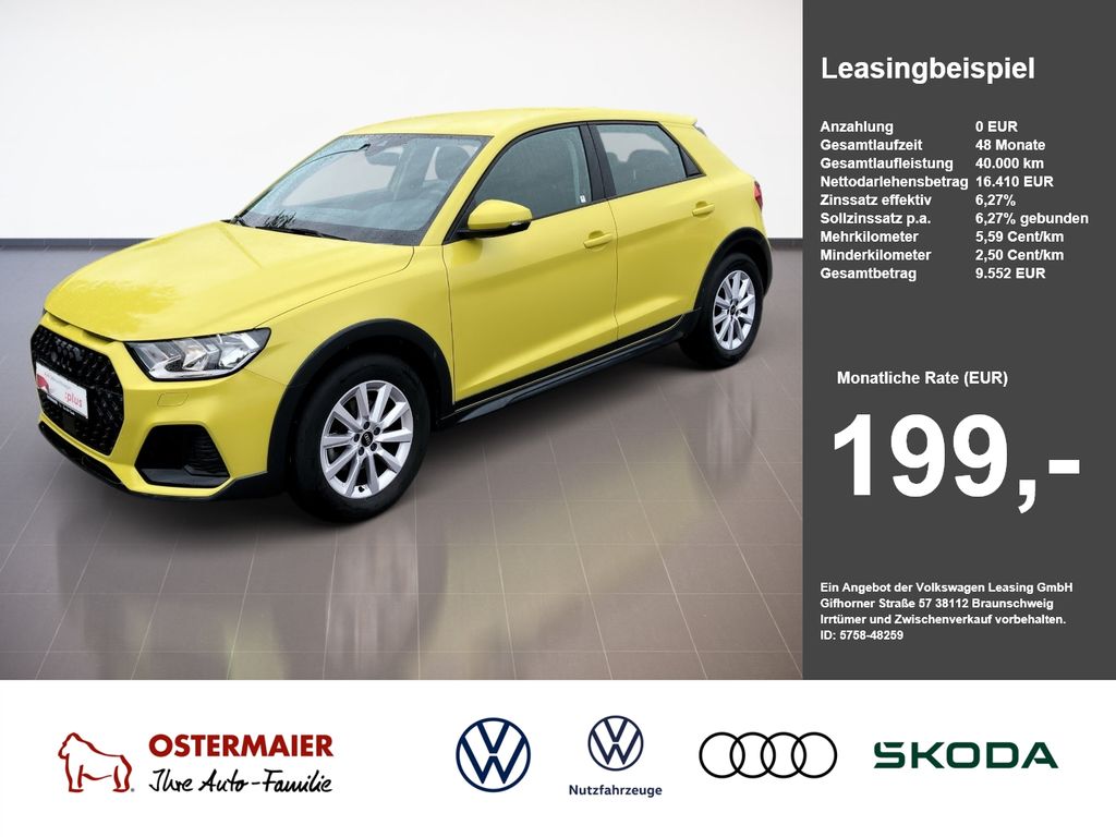 Audi A1 allstreet 25TFSI 95PS 2xPDC.SHZG.VIRTUAL