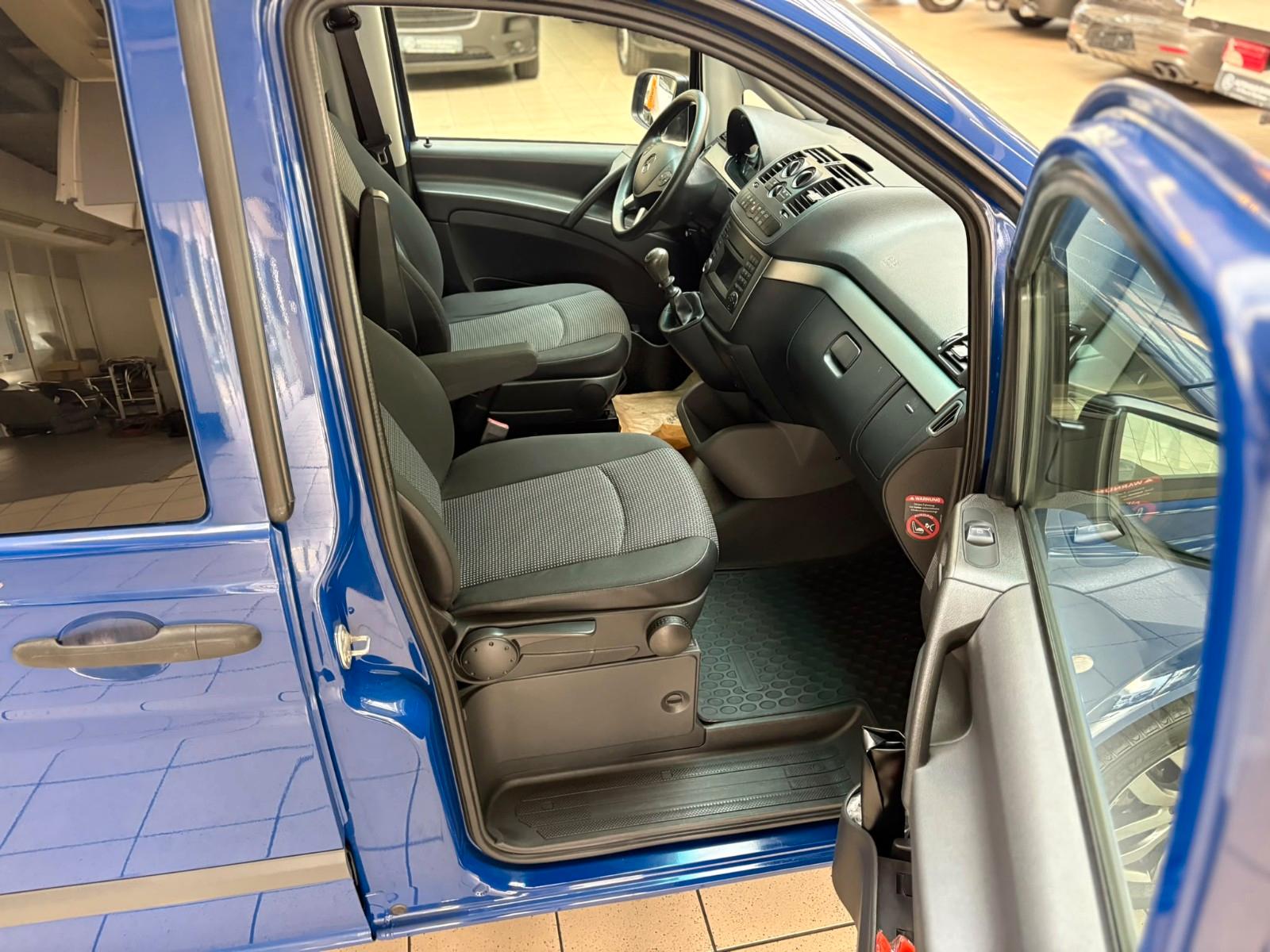 MERCEDES-BENZ VITO 113 CDI 136ch MIXTO 5 PLACES - GPS - ATTELAGE - RADARS DE STATIONNEMENT AVANT/ARRIÈRE - CLIMATISATION - CHAUFFAGE AUXILIAIRE