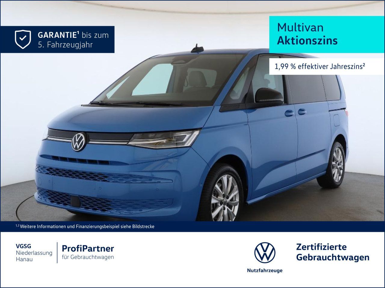Volkswagen Multivan Life 4Motion AHK Standhzg. Pano Kamera foto 1