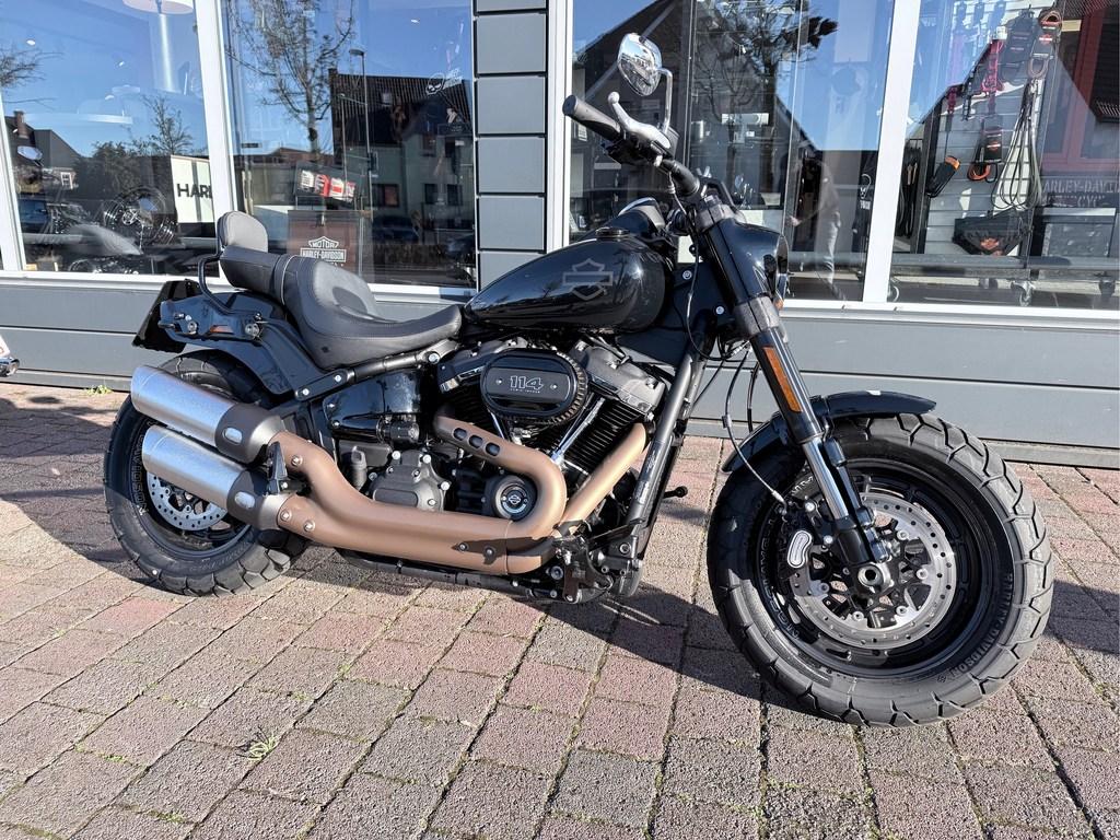 Harley-Davidson Fat Bob Softail FXFBS Top Zustand mit Zubehör