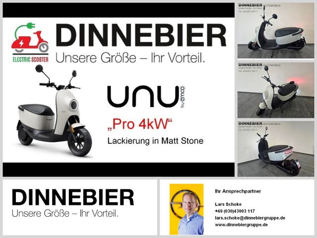 emco UNU Pro 4kW E-Roller Automatik *dt. Modell*