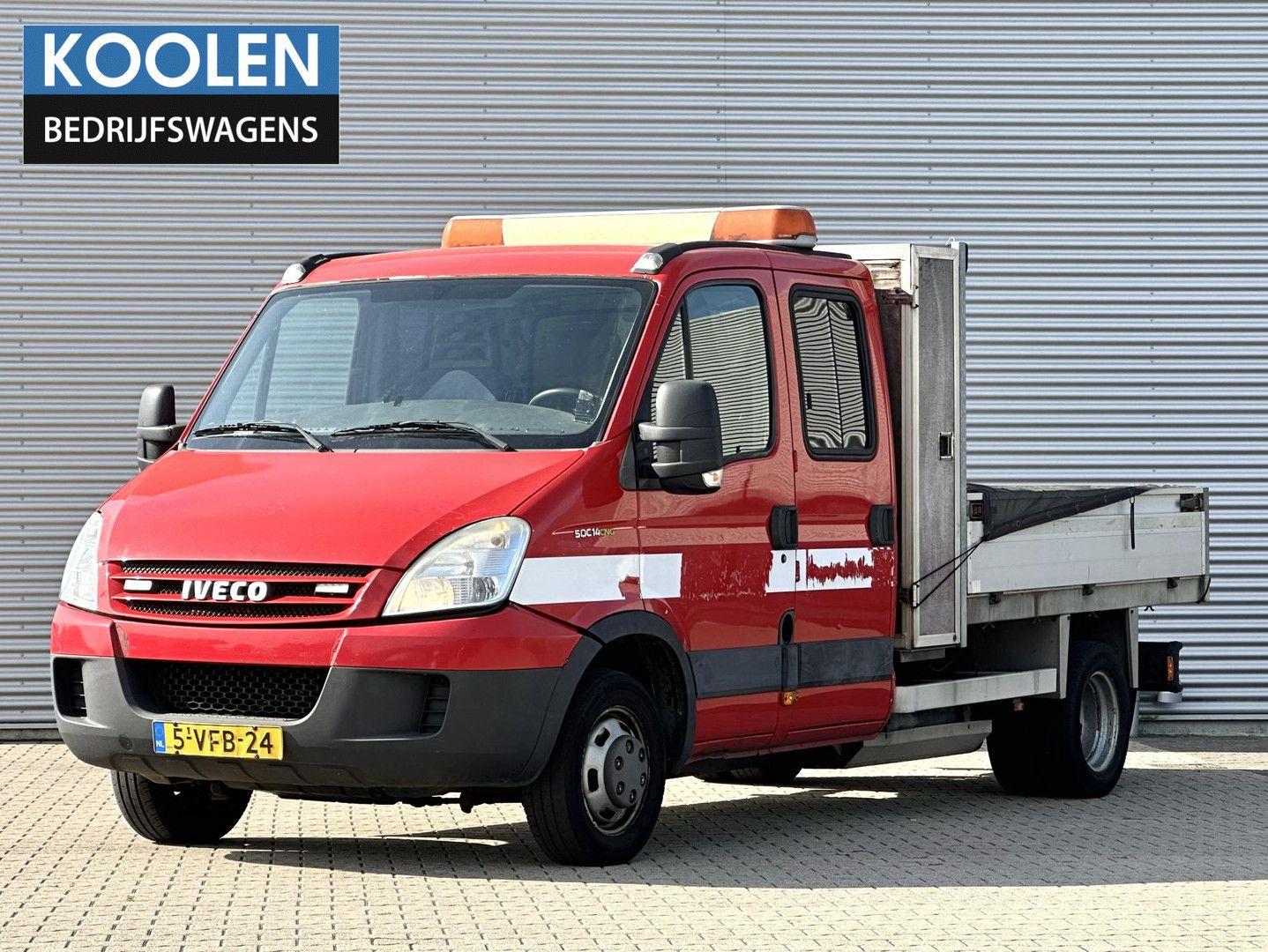 Iveco Daily 50C14GD 435 CNG/benzine openlaadbak