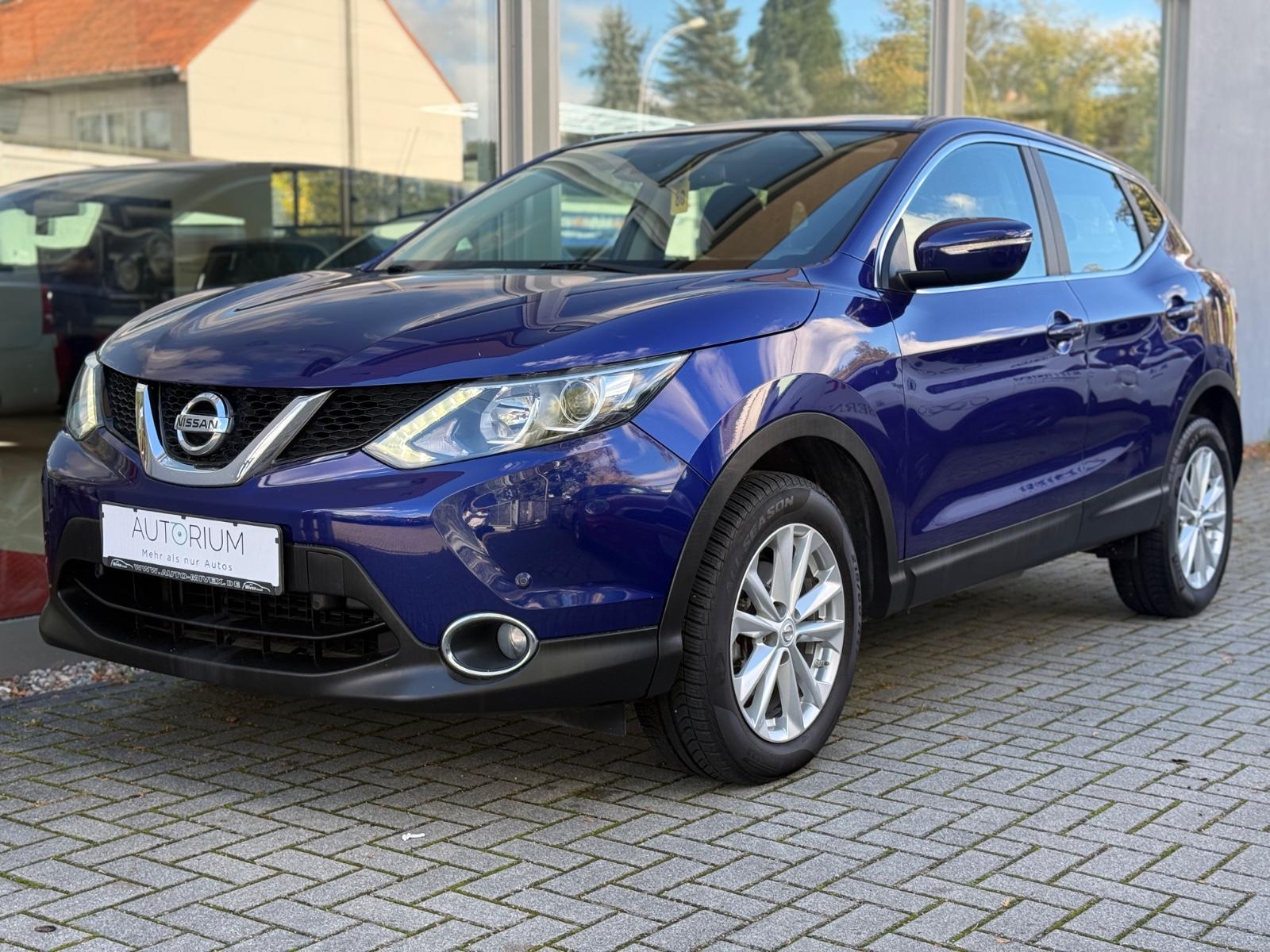 Nissan Qashqai Acenta NAVI KAMERA TEMPO SZHZG LM FELGEN