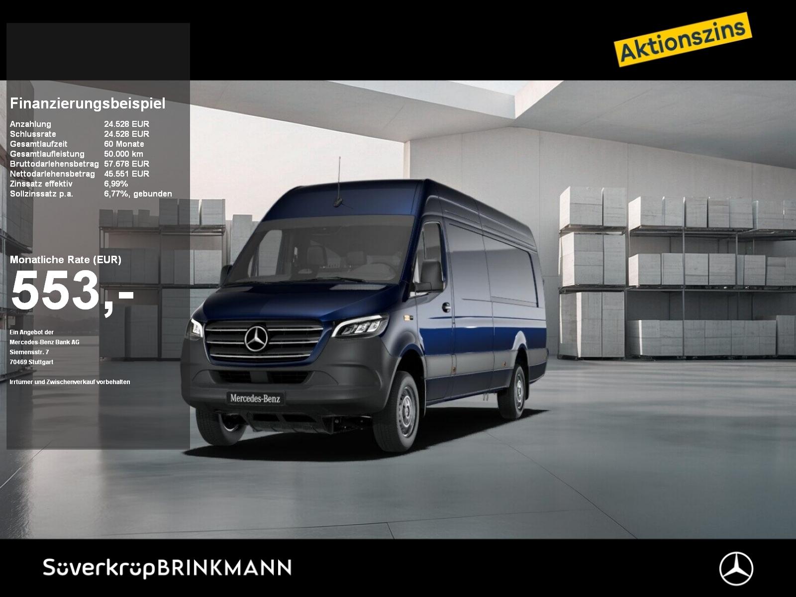 Mercedes-Benz Sprinter 319 KASTEN L3H2 ALLRAD KLIMA LED AHK AU