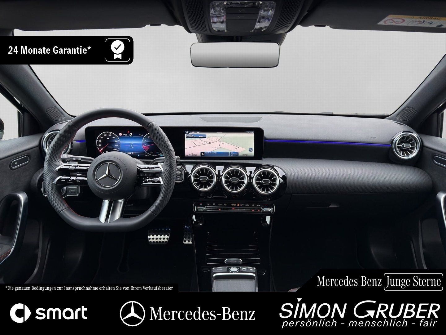 Fahrzeugabbildung Mercedes-Benz A 200 AMG Line KeyGo MBeam Kamera Ambi Distronic