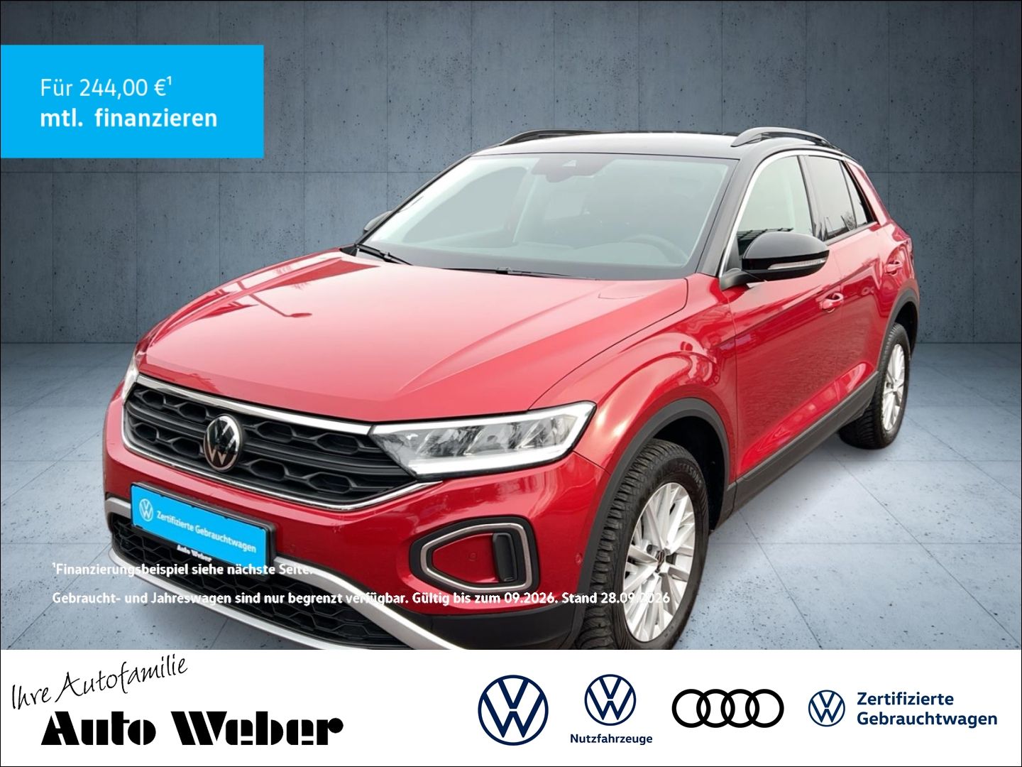 Volkswagen T-Roc Life 1.0TSI App-Connect AHK RFK SHZ foto 1