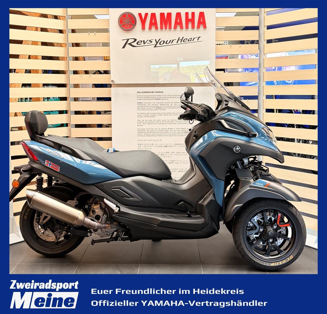 Yamaha Tricity 300 Akrapovic* Heizgriffe*