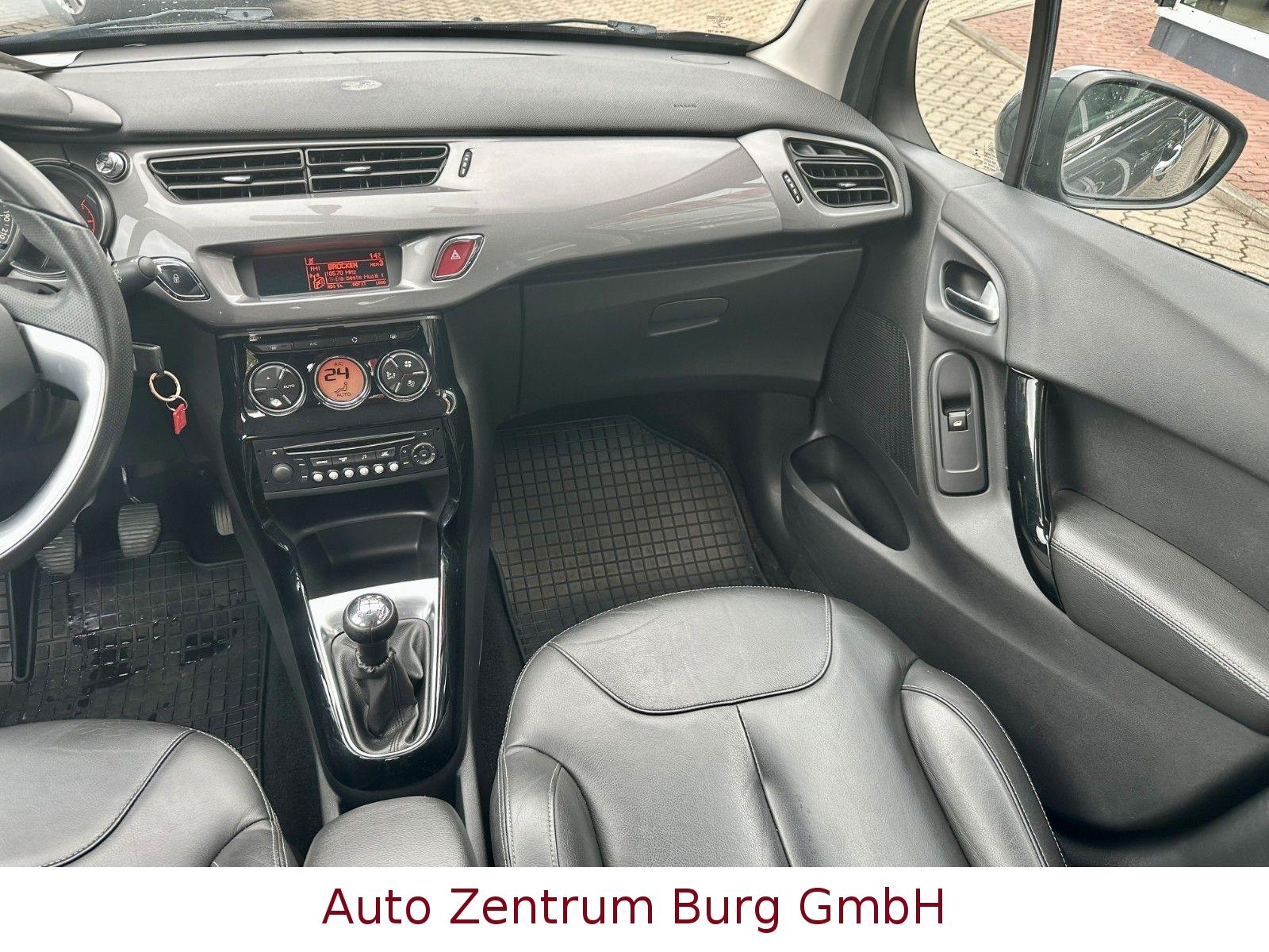 Citroën C3 Exclusive 1.6l Leder Tempomat AHK