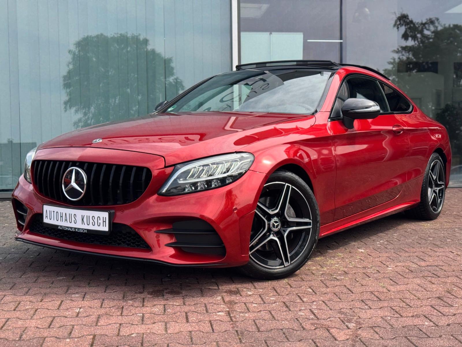 Mercedes-Benz C220d*COUPÉ *AMG*NIGHT*BURMESTER*PANO*LED*R-KAM