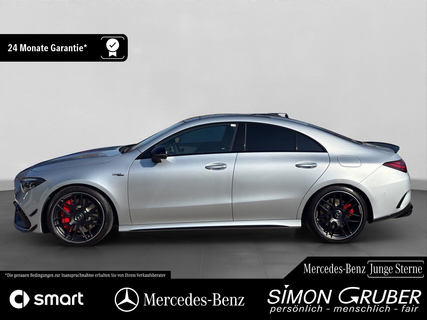 Fahrzeugabbildung Mercedes-Benz CLA 45 S 4M+ AMG Aero Burm Pano HUD Perfo Sitze