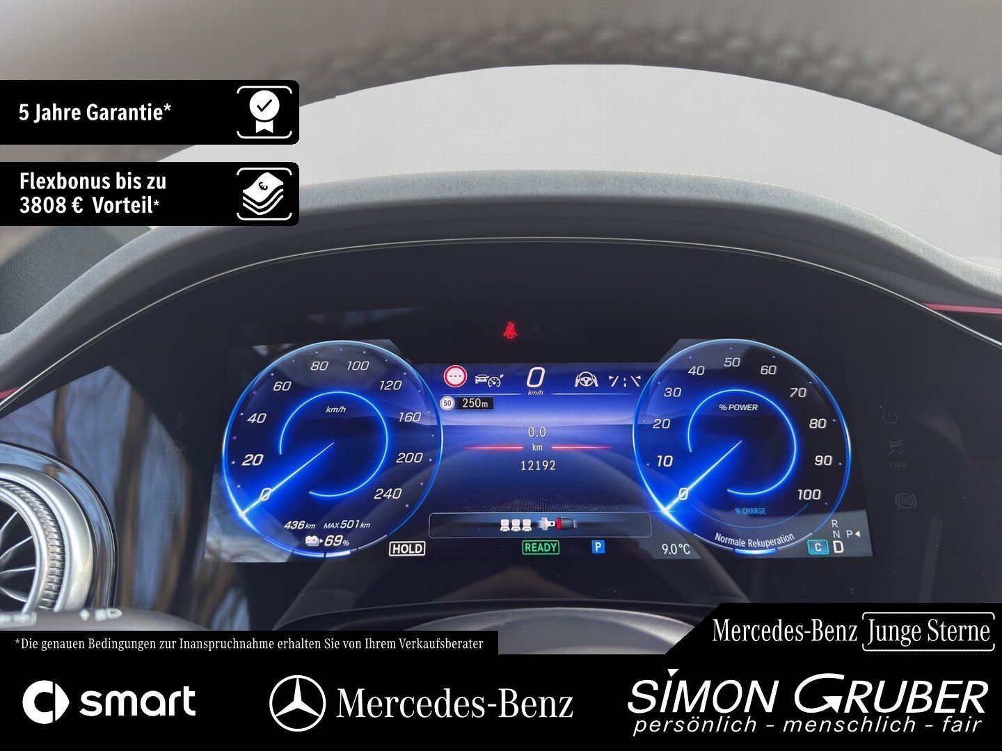 Fahrzeugabbildung Mercedes-Benz EQS 450+ Manufaktur Leder tiefweiss!!! Mod 2025