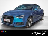 Audi A3 Cabriolet S-line 2.0 TFSI quattro ACC+AHK+B&O - : Blau, Alcantara, Cabrio