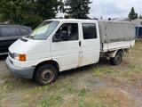 Volkswagen T4 2,4d DoKa Buss Bulli Fahrbereit kein TÜV - Volkswagen T4: Bulli