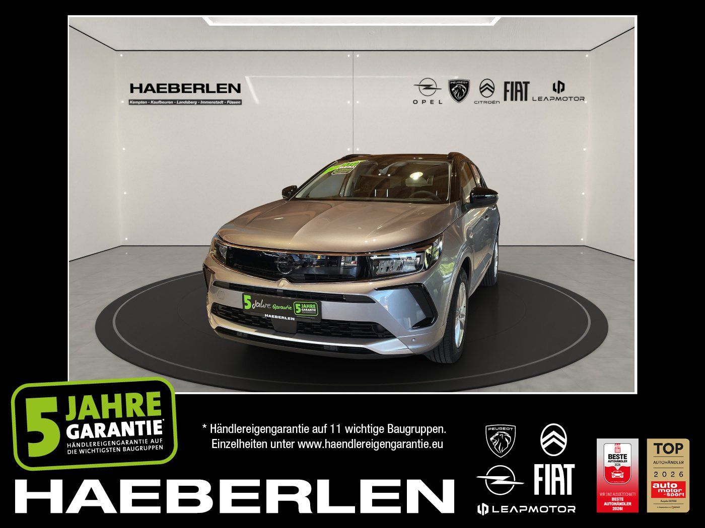 Opel Grandland 1.5 D Enjoy LED+SHZ+2xKlima+Kam.+LM