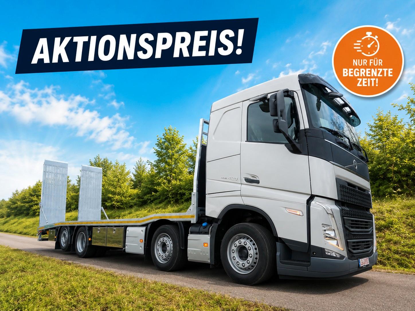 Volvo BEKO Maschinentransporter Baumaschinentransport