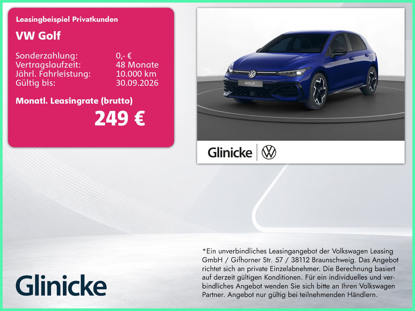 Volkswagen Golf VIII 1.5 TSI R-Line Matrix-LED Navi RFK ACC